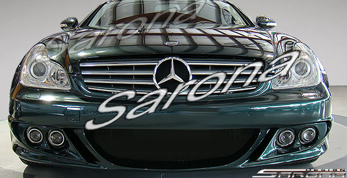 Custom Mercedes CLS  Sedan Front Bumper (2005 - 2011) - $890.00 (Part #MB-112-FB)